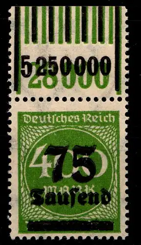 Deutsches Reich 287W OR postfrisch 1/11/1 - 1/5/1 #GX530