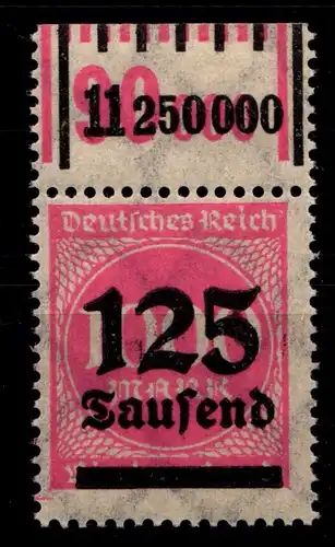 Deutsches Reich 291W OR postfrisch 1/11/1 - 1/5/1 #GX572