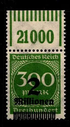 Deutsches Reich 310 OPD D a W OR postfrisch 1/11/1 #GX584