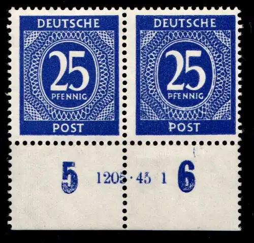 Alliierte Besetzung 932HAN postfrisch 2.Auflage, HAN 1207 45 2 #HG718