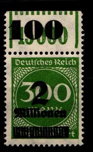 Deutsches Reich 310 OPD K i W OR postfrisch 1/11/1 Stettin #GX606