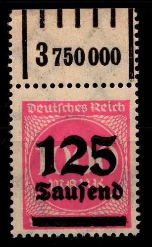 Deutsches Reich 291W OR postfrisch 1/5/1 #GX568