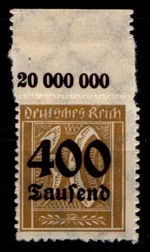 Deutsches Reich 299P OR postfrisch #HA193