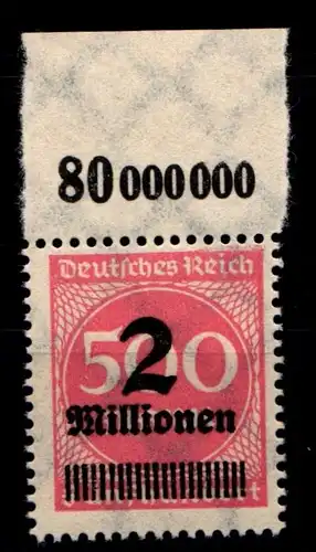 Deutsches Reich 311AP OR postfrisch #HA217