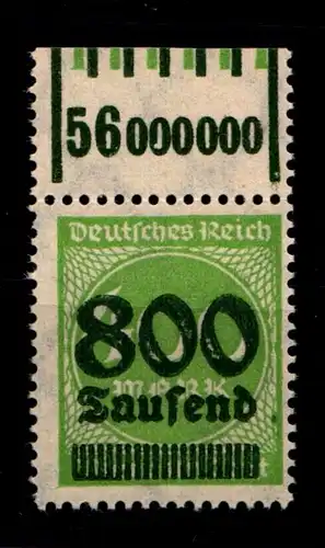 Deutsches Reich 306AW OR postfrisch 0/6/0 - 1/5/1 #HA287