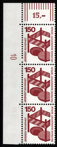 Berlin 411 DZ postfrisch Druckerzeichen #HB633