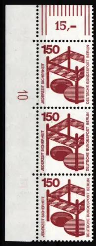 Berlin 411 DZ postfrisch Druckerzeichen #HB633