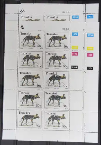 Transkei 226-229 postfrisch Kleinbogensatz #GG951