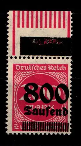 Deutsches Reich 303 OPD C e W OR postfrisch 1/11/1 #HA330