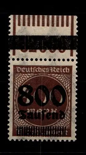 Deutsches Reich 305 OPD F c W OR postfrisch 1/11/1 #HA345