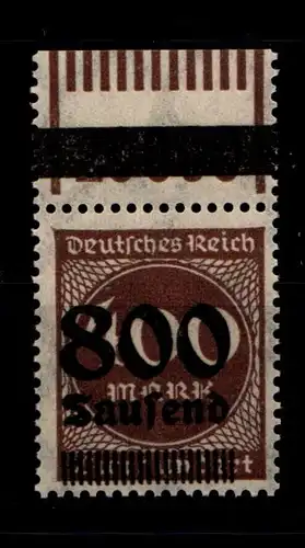 Deutsches Reich 305 OPD F c W OR postfrisch 1/11/1 #HA343