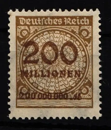 Deutsches Reich 323Pe1 postfrisch #HA823