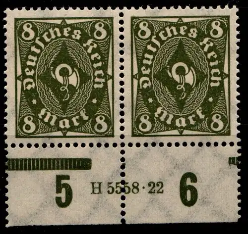 Deutsches Reich 229HAN postfrisch H5558 22 #HA009