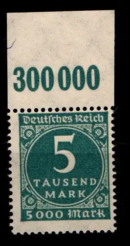 Deutsches Reich 274P OR postfrisch #HA454