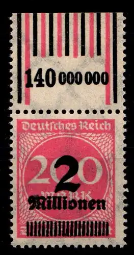 Deutsches Reich 309AW OR postfrisch 1/4/1 - 1/5/1 #HA477