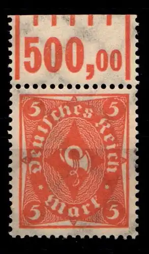 Deutsches Reich 227W OR postfrisch 1/5/1 #HA395