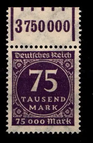 Deutsches Reich 276W OR postfrisch 1/5/1 #HA415