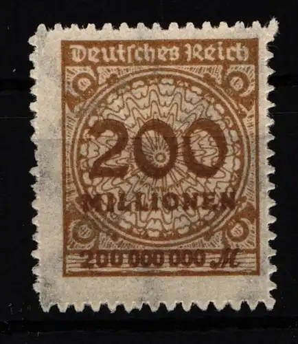 Deutsches Reich 323B Pe1 postfrisch #HA883