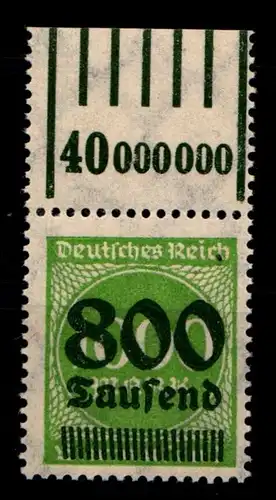 Deutsches Reich 308W OR postfrisch 1/5/1 #HA470