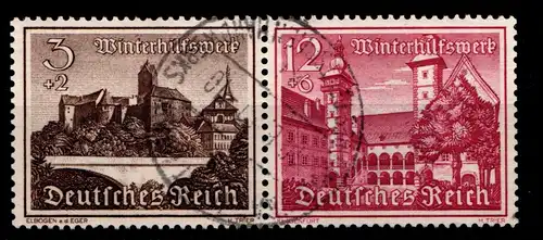 Deutsches Reich Zd W 144 gestempelt Zusammendruck mit Vollstempel #GZ758