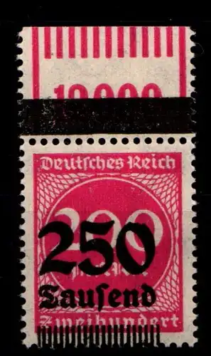 Deutsches Reich 292 OPD B c W OR postfrisch 1/11/1 #HA488