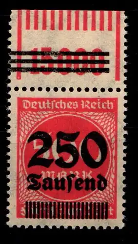 Deutsches Reich 296 OPD H b W OR postfrisch 1/11/1 #HA560