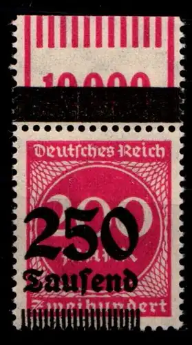 Deutsches Reich 292 OPD B c W OR postfrisch 1/11/1 #HA490