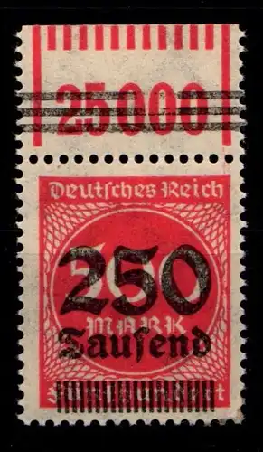 Deutsches Reich 296 OPD H b W OR postfrisch 1/11/1 #HA570