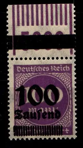 Deutsches Reich 289b OPD B c W OR postfrisch 1/11/1 #HA579