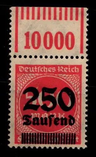 Deutsches Reich 296 OPD a W OR postfrisch 1/11/1 #HA554