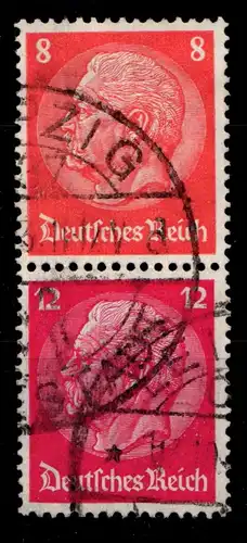 Deutsches Reich Zd S 112 gestempelt mit Vollstempel #GZ826