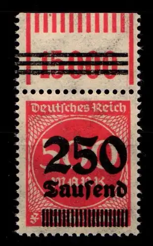 Deutsches Reich 296 OPD H b W OR postfrisch 1/11/1 #HA564