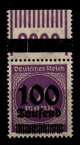 Deutsches Reich 289b OPD B c W OR postfrisch 1/11/1 #HA581