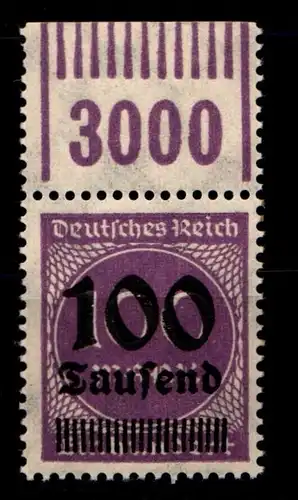 Deutsches Reich 289b OPD a W OR postfrisch 1/11/1 #HA608