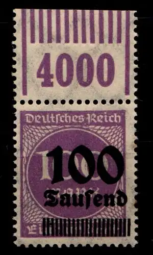 Deutsches Reich 289b OPD a W OR postfrisch 1/11/1 #HA602