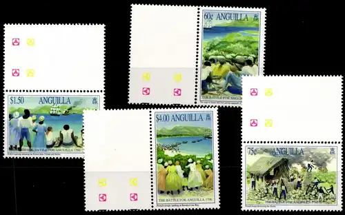 Anguilla 968-971 postfrisch Geschichte #GW332