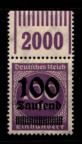 Deutsches Reich 289b OPD K i W OR postfrisch 2/9/2 #HA726