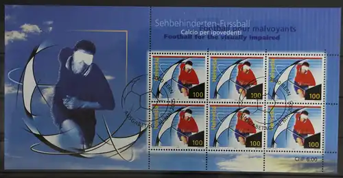 Schweiz 1925 gestempelt Ersttagsstempel / Kleinbogen #GG833