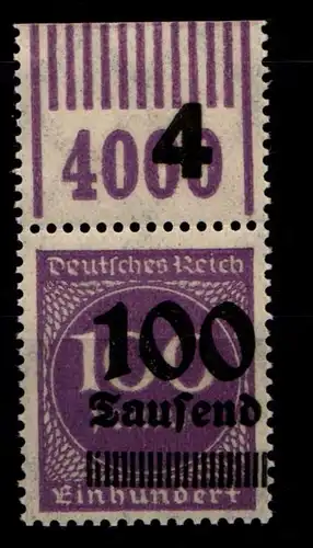 Deutsches Reich 289b OPD K i W OR postfrisch 1/11/1 #HA634