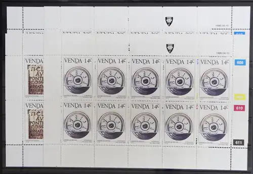 Venda 138-141 postfrisch Kleinbogensatz #GG966