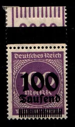 Deutsches Reich 289b OPD C e W OR postfrisch 1/11/1 #HA647