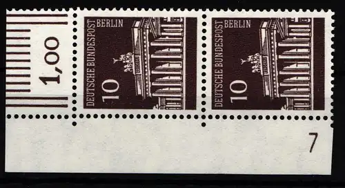 Berlin 286 DZ postfrisch Druckerzeichen #HB639