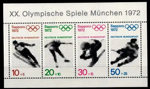 BRD Bund Block 6 postfrisch #HF243