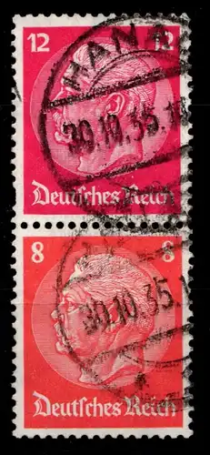 Deutsches Reich Zd S 110 gestempelt mit Vollstempel #GZ822