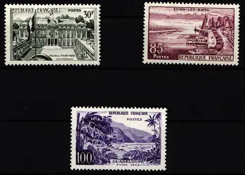 Frankreich 1232-1234 postfrisch #HC591