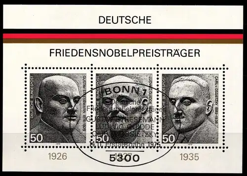 BRD Bund Block 11 gestempelt #HF254