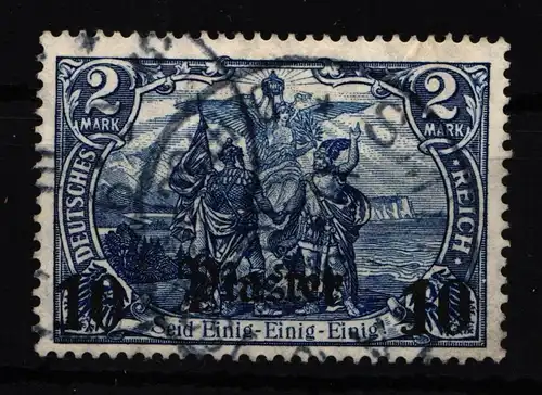 Deutsche Auslandspostämter Türkei 45 gestempelt #HD391