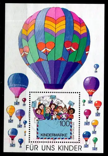 BRD Bund Block 40 gestempelt #HF312