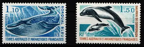 franz. Antarktisgebiete 113-114 postfrisch #HC552