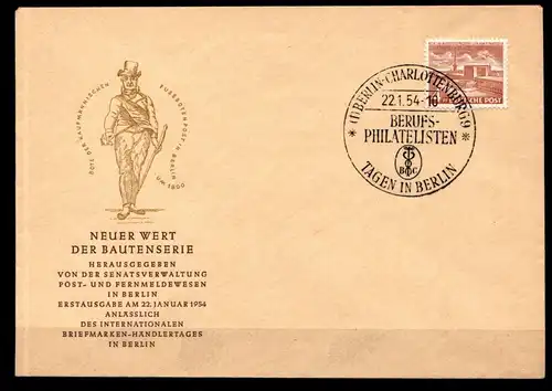 Berlin FDC 112 gestempelt #GU290